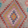 Handmade Vegetable Kilim 5' 0 x 6' 7 (ft) - No. P26849