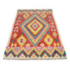 Handmade Vegetable Kilim 3' 9 x 6' 1 (ft) - No. P26871