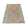 Handmade Vegetable Kilim 3' 9 x 5' 8 (ft) - No. P26876