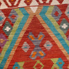 Handmade Vegetable Kilim 3' 2  x 4' 8 (ft) - No. P26918