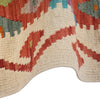 Handmade Vegetable Kilim 3' 2  x 4' 8 (ft) - No. P26918