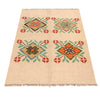 Handmade Vegetable Kilim 3' 4  x 4' 8 (ft) - No. P26923