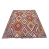 Handmade Vegetable Kilim 5' 0 x 6' 5 (ft) - No. P26973