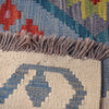 Handmade Vegetable Kilim 6' 4 x 9' 4 (ft) - No. P26997