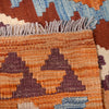 Handmade Vegetable Kilim 3' 2  x 4' 7 (ft) - No. P26998