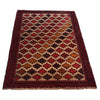 Traditional Baloch Carpet 3' 0" x 4' 6" (ft) - No. P27765