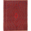 Red Mashwani Rug 4' 9" x 6' 0" (ft) - No. P28030