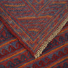 Red Mashwani Rug 4' 9" x 6' 0" (ft) - No. P28030