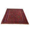 Red Mashwani Rug 4' 9" x 5' 11" (ft) - No. P28031