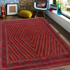 Multi Color Mashwani Rug 4' 11" x 5' 11" (ft) - No. P28032