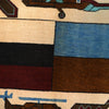 Handmade War Rug 3' 4" x 4' 11" (ft) - No. P28036