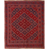 Multi Color Mashwani Rug 4' 11" x 5' 10" (ft) - No. P28042