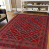 Multi Color Mashwani Rug 4' 11" x 5' 10" (ft) - No. P28042