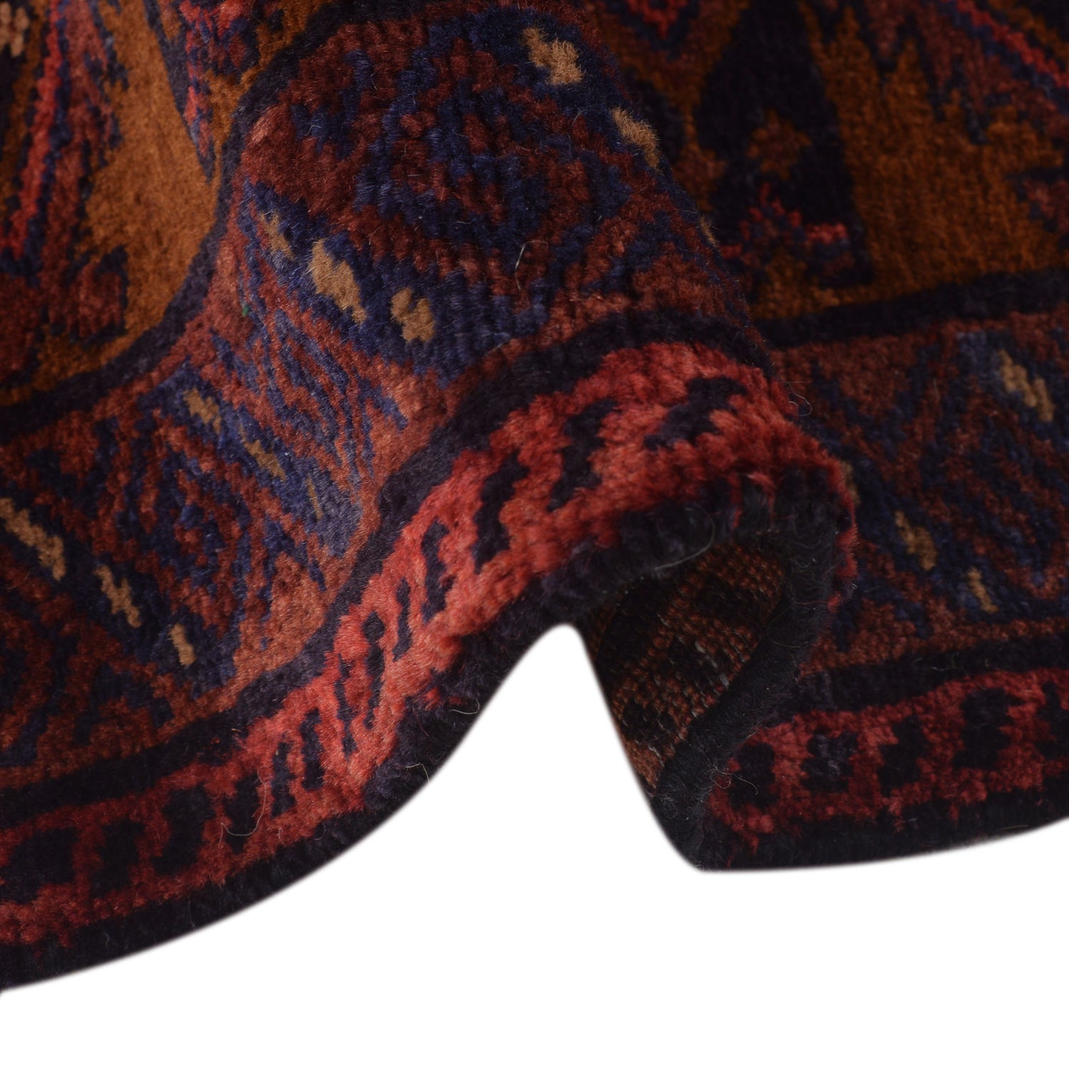 Tribal Baloch Rug 4' 0" x 6' 6" (ft) - No. P29033