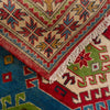 Blue Kazak Rug 3' 3" x 4' 8" (ft) - No. P34045