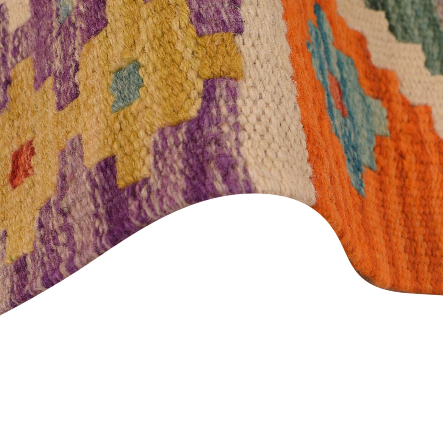 Vegetable Kelim Runner 2' 4" x 7' 8" (ft) - No. P34248