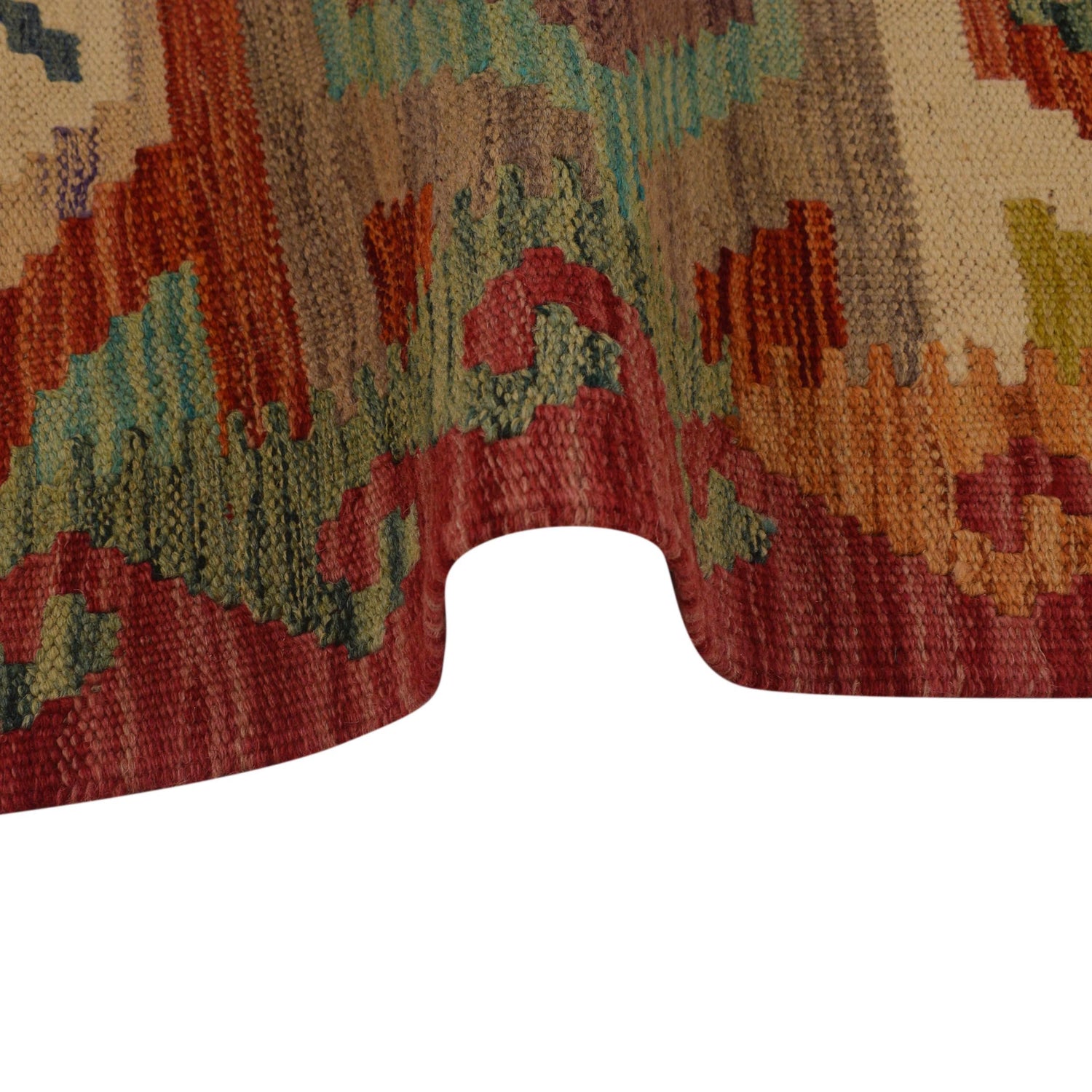 Vegetable Kilim Runner 1' 11" x 6' 6" (ft)- No. P34254