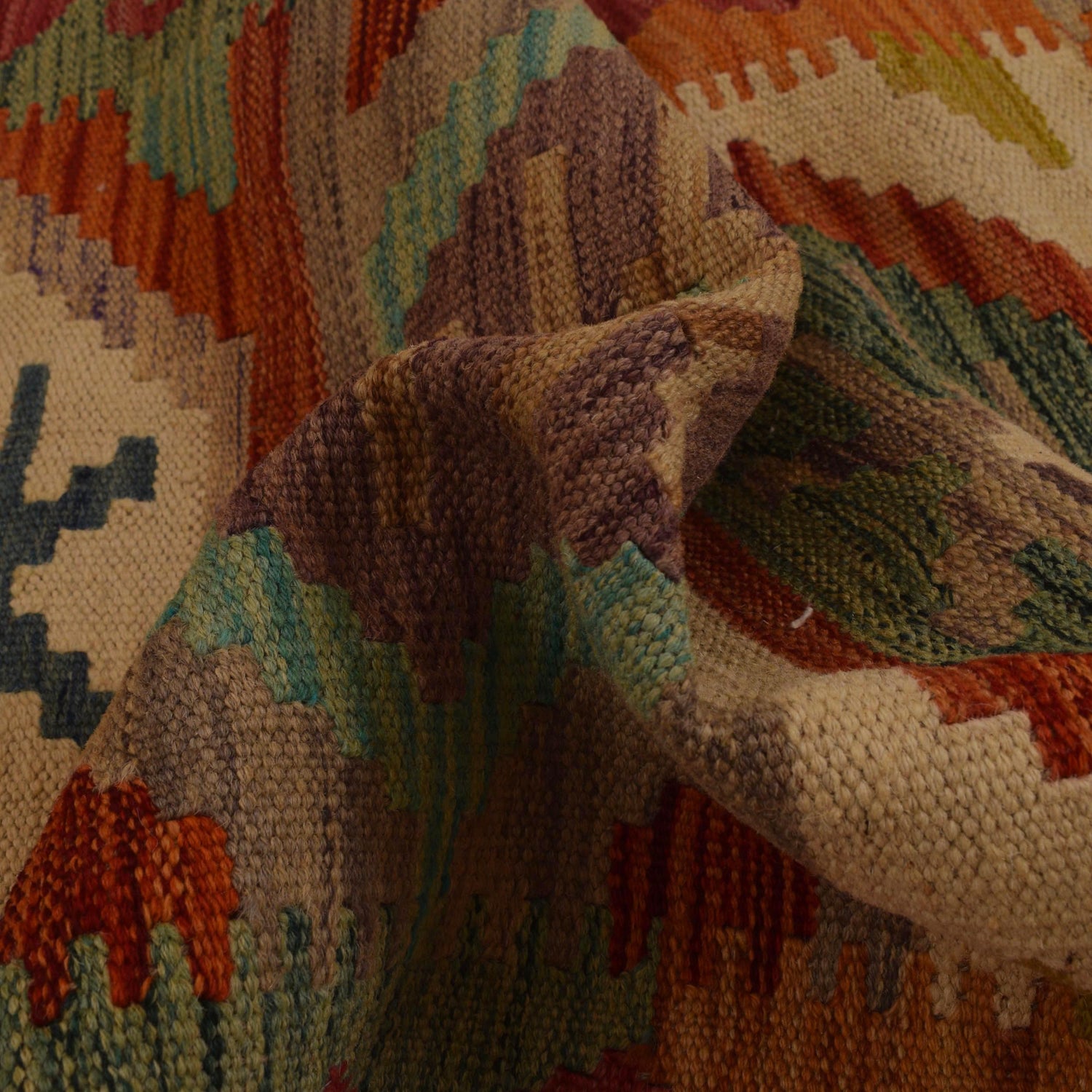 Vegetable Kilim Runner 1' 11" x 6' 6" (ft)- No. P34254