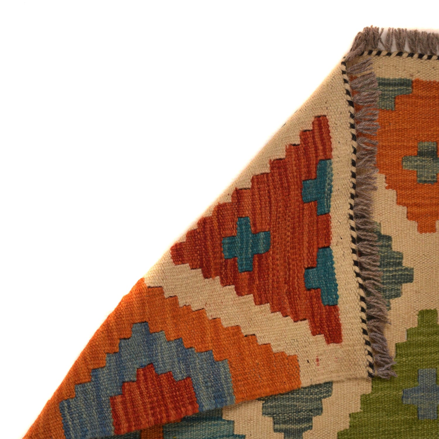 Vegetable Kelim Runner 2' 0" x 6' 7" (ft)- No. P34256