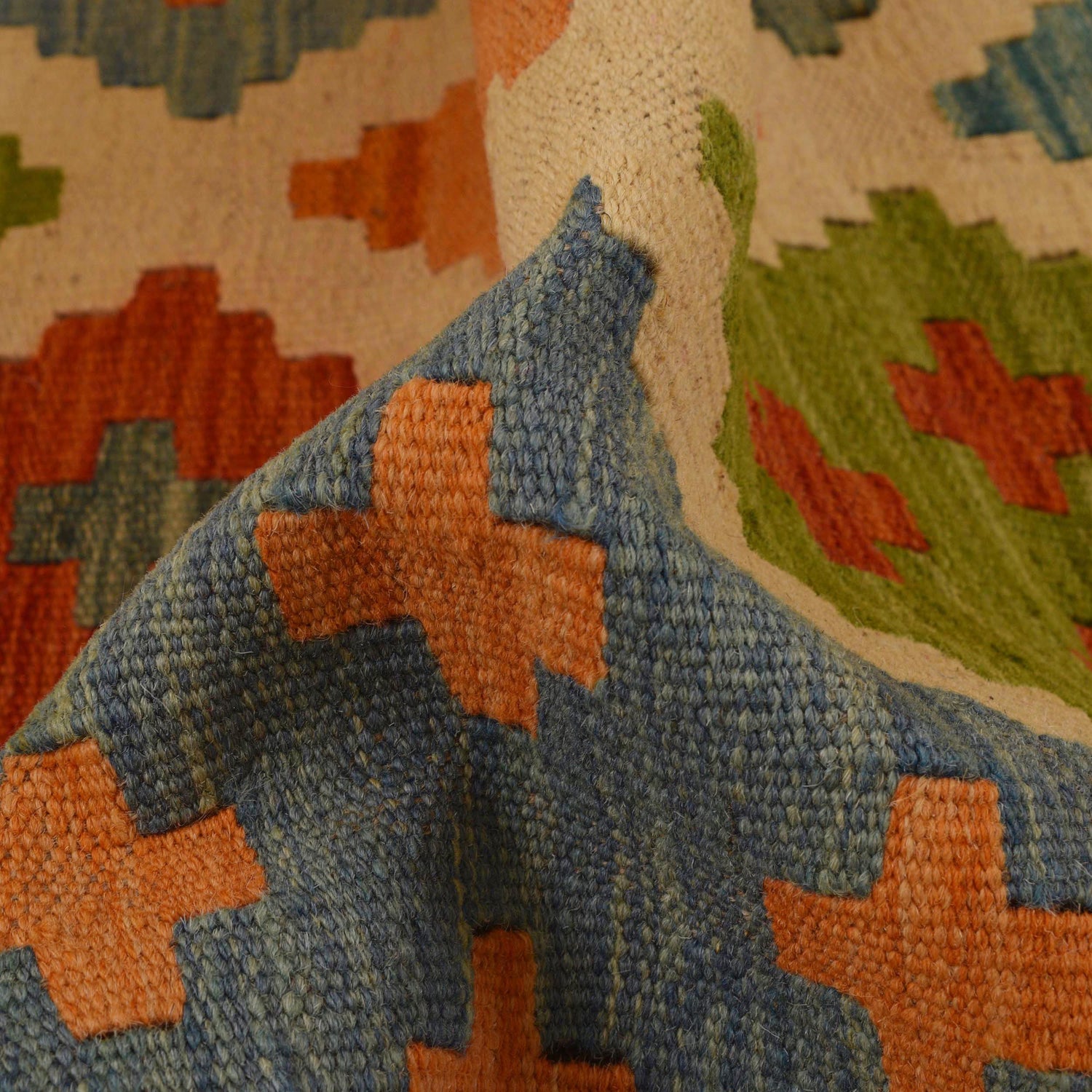 Vegetable Kelim Runner 2' 0" x 6' 7" (ft)- No. P34256