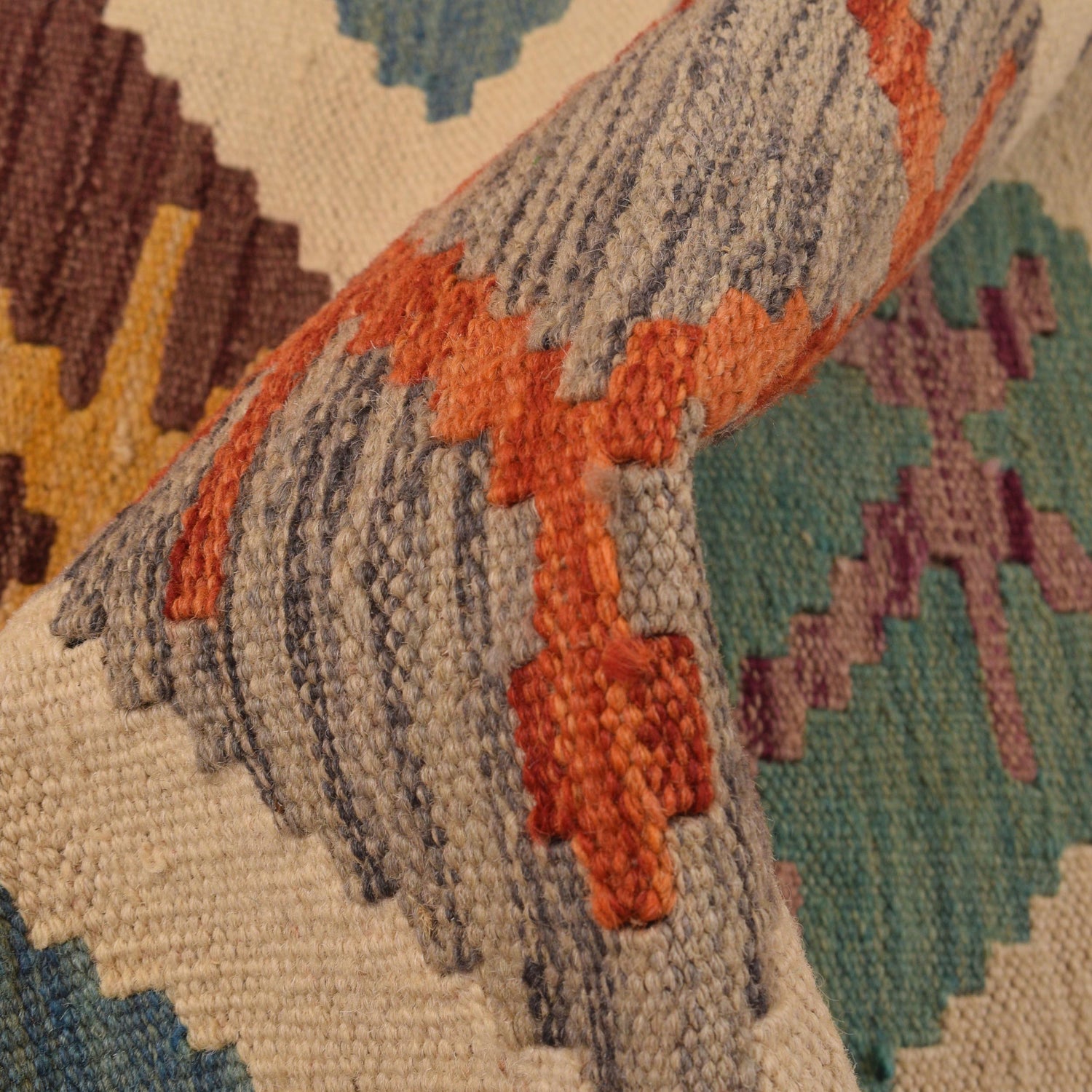 Vegetable Kilim Runner 2' 1" x 6' 8" (ft)- No. P34276