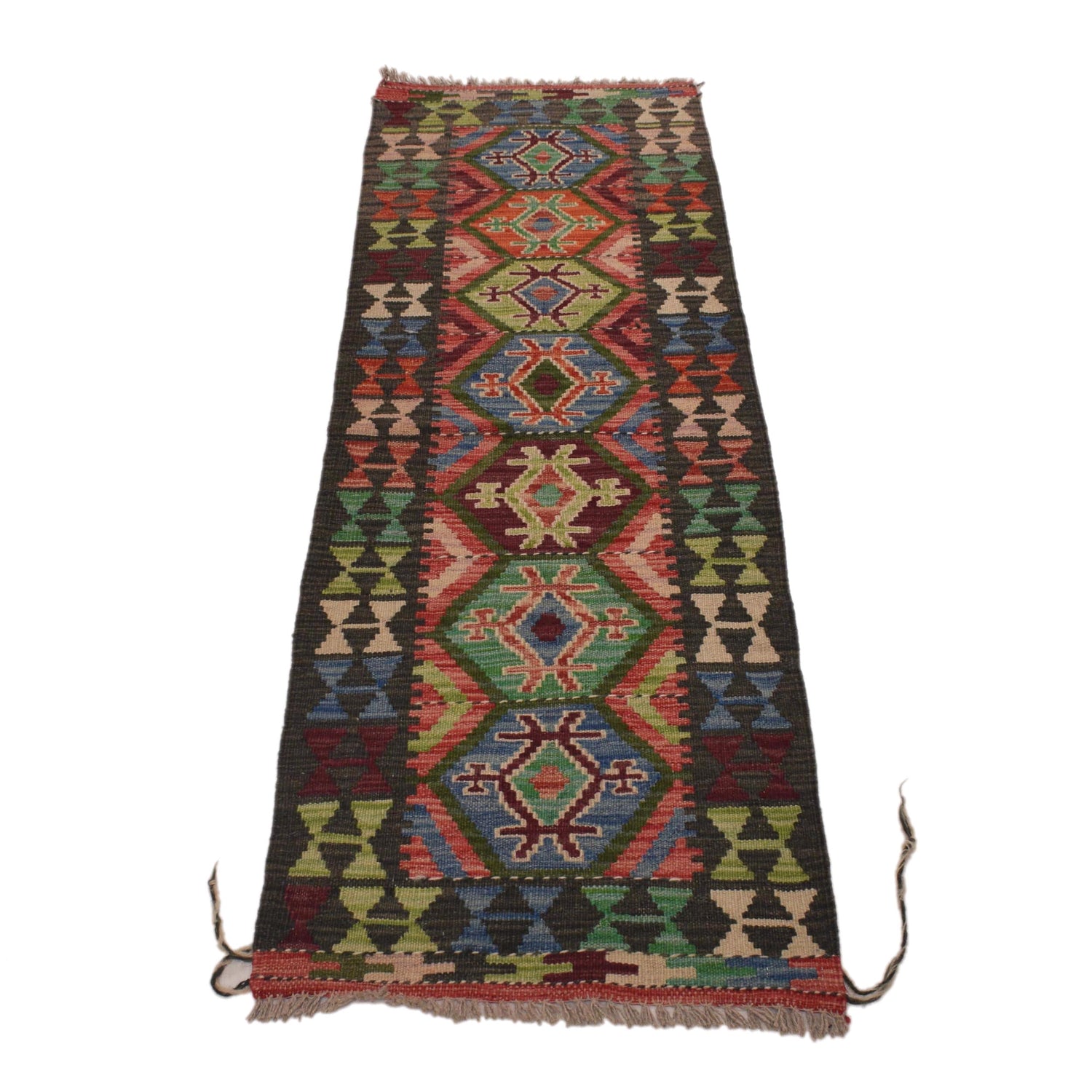 Vegetable Kelim Runner 1' 8" x 6' 2" (ft)- No. P34286