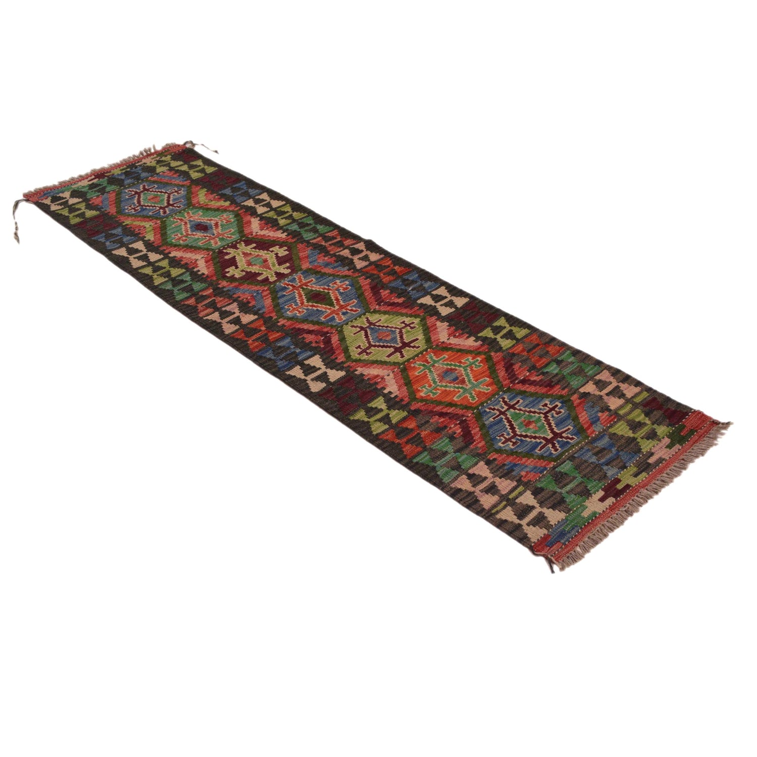 Vegetable Kelim Runner 1' 8" x 6' 2" (ft)- No. P34286