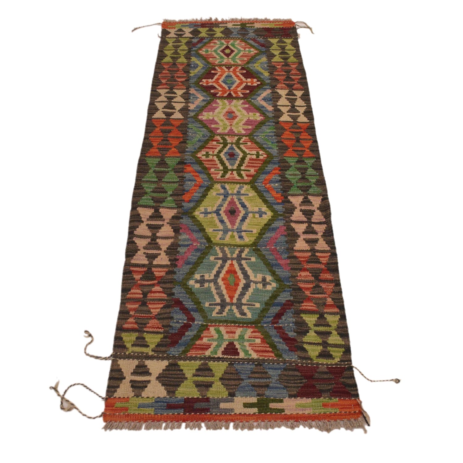 Vegetable Kilim Runner 1' 9" x 6' 2" (ft)- No. P34287