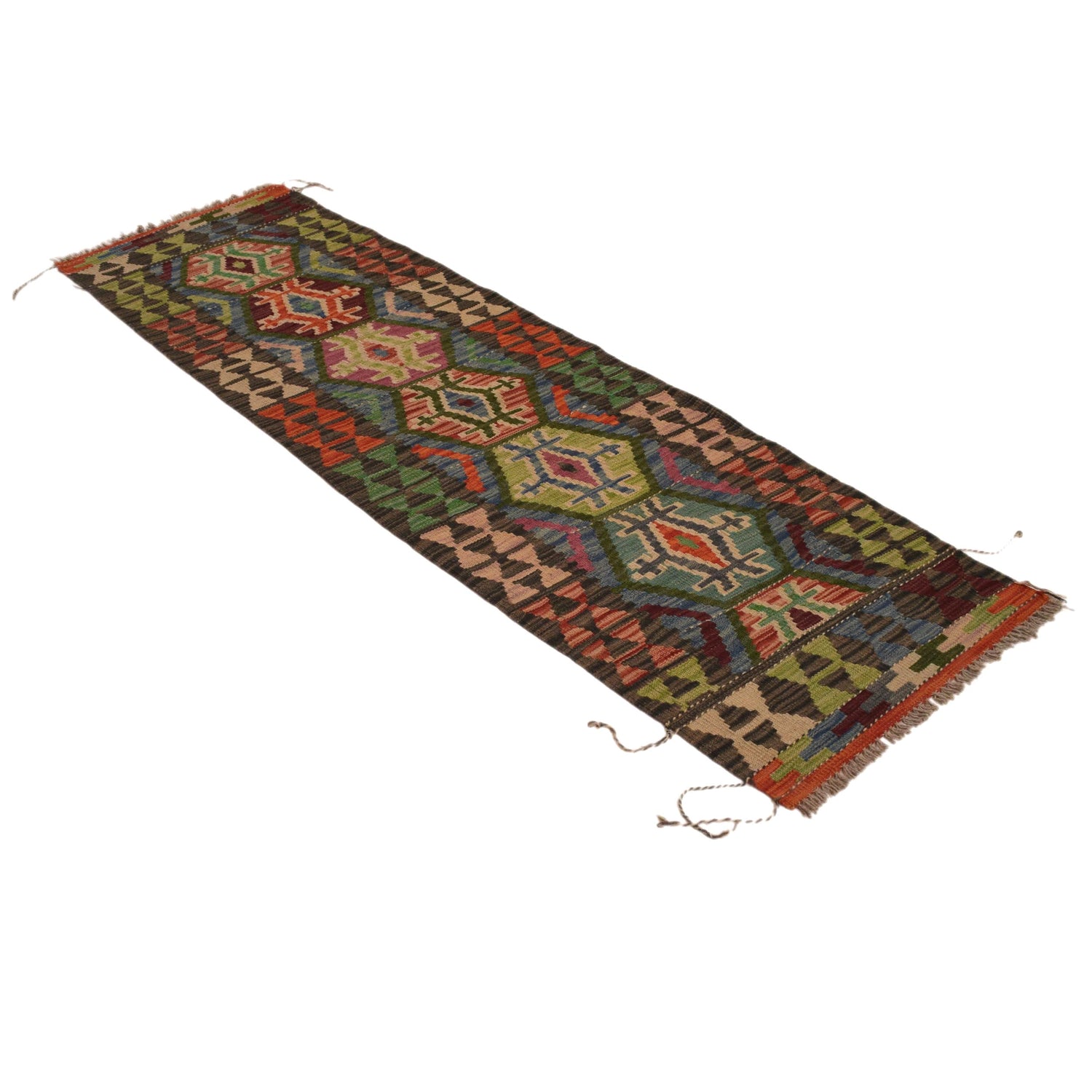Vegetable Kilim Runner 1' 9" x 6' 2" (ft)- No. P34287