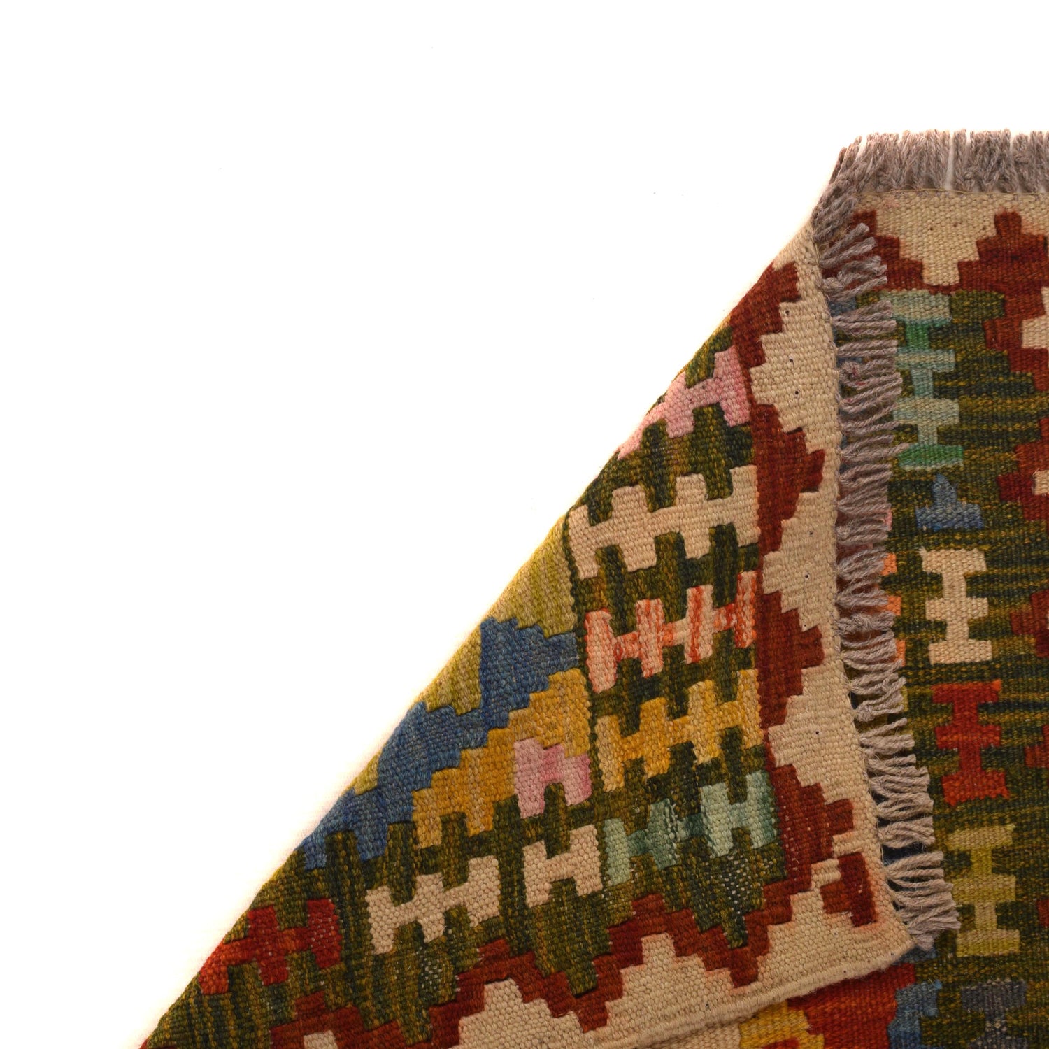 Vegetable Kelim Runner 1' 8" x 6' 5" (ft)- No. P34290