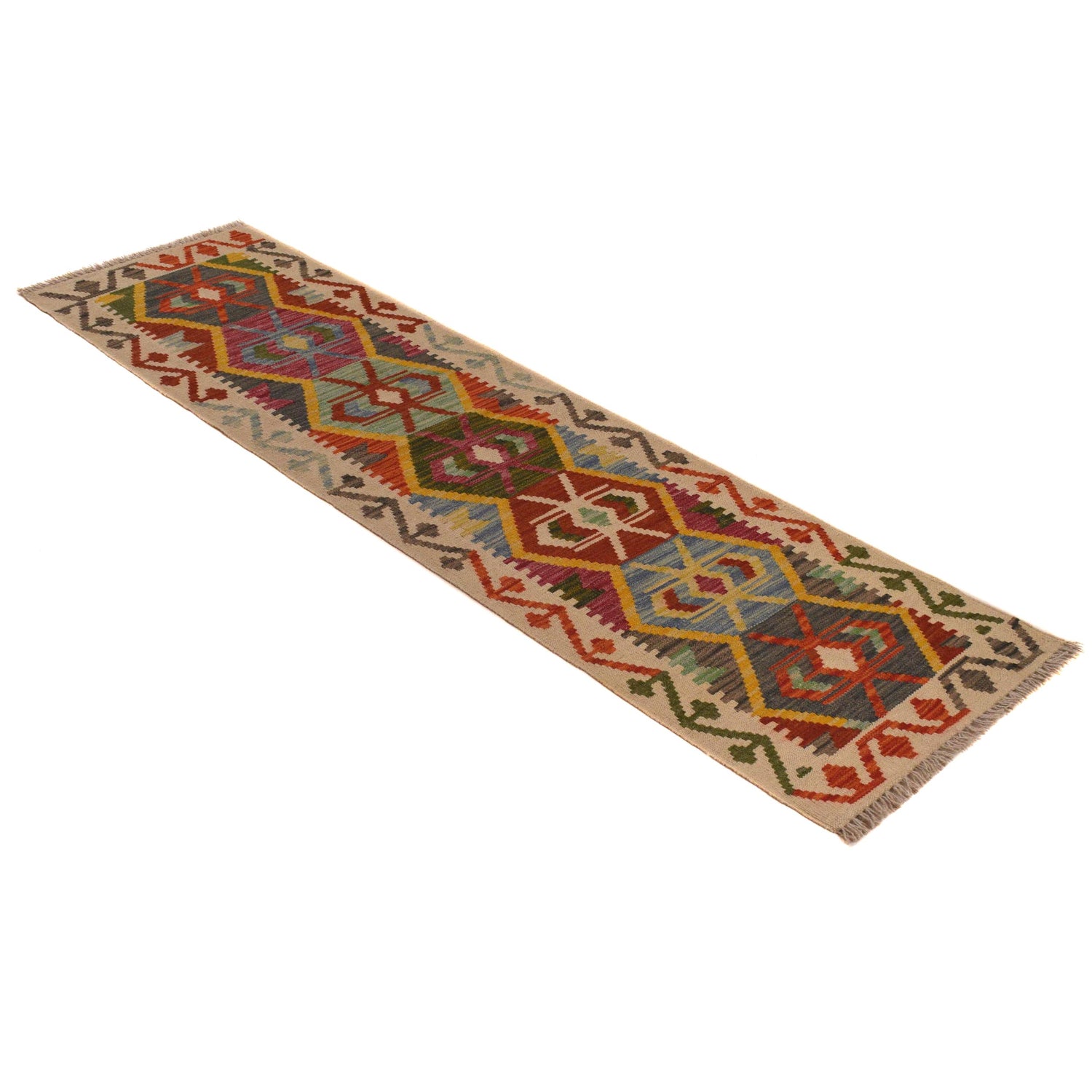 Vegetable Kilim Runner 1' 8" x 6' 7" (ft)- No. P34291