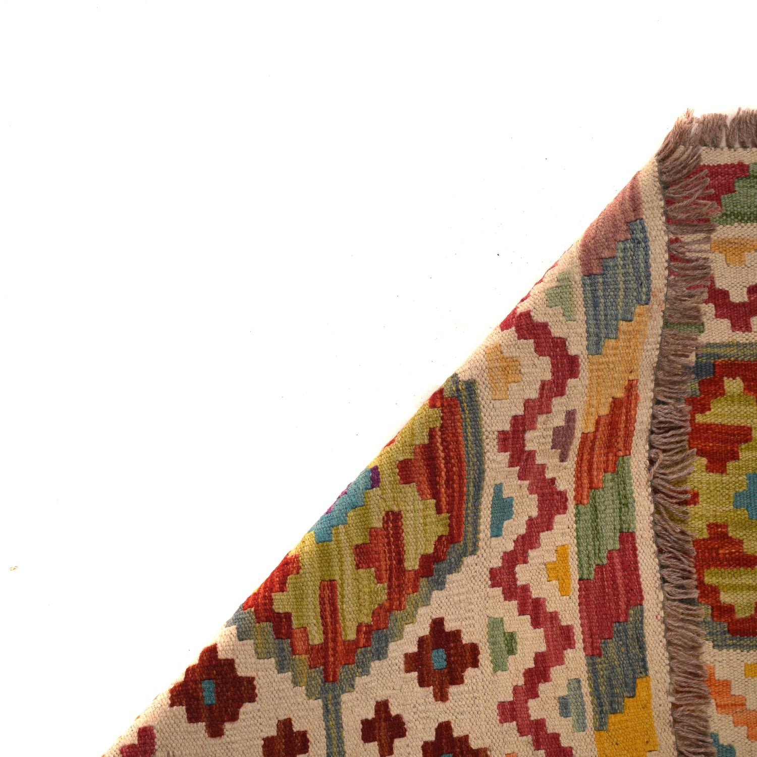 Handmade Vegetable Kilim 6' 0" x 8' 1" (ft) - No. P34304