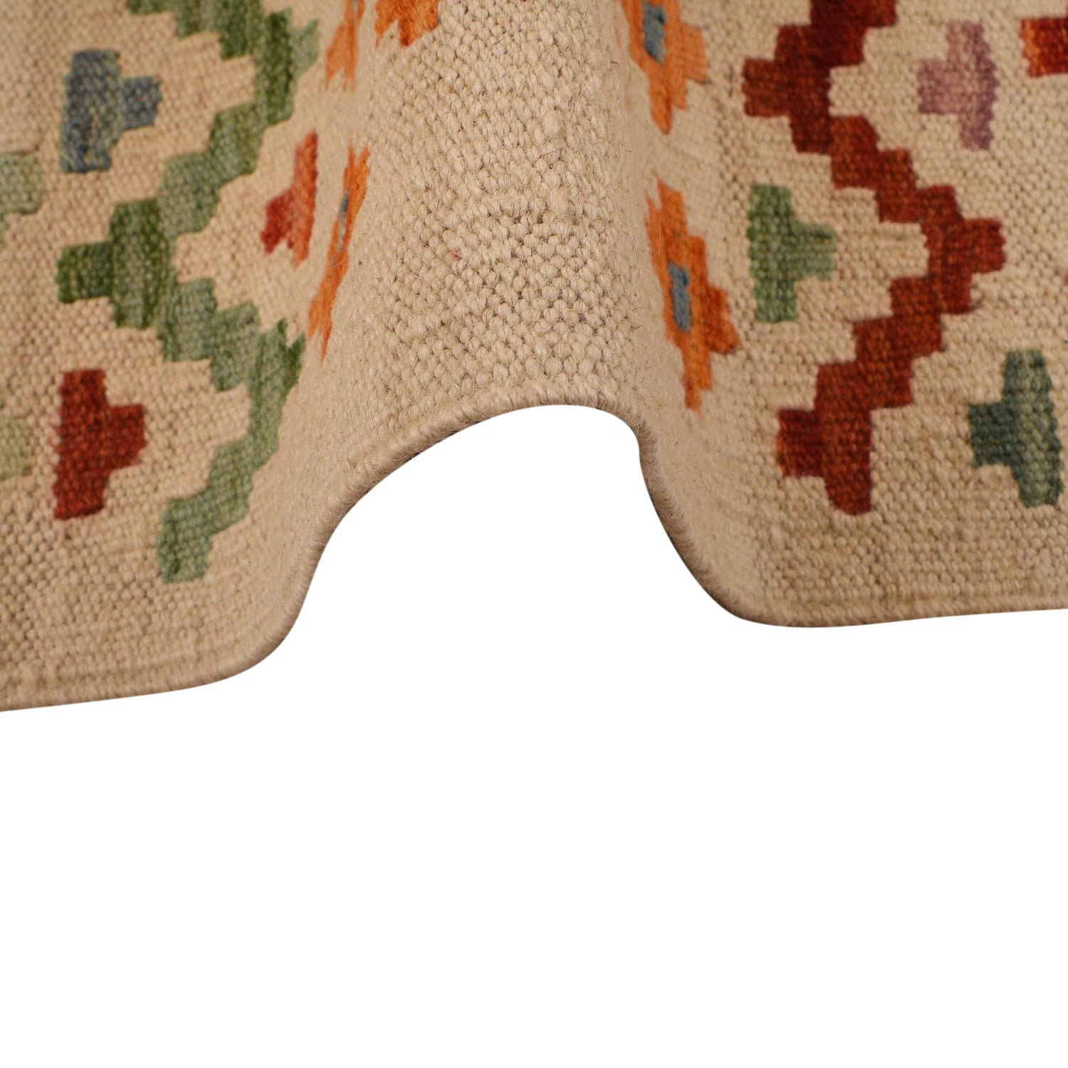 Handmade Vegetable Kilim 6' 0" x 8' 1" (ft) - No. P34304