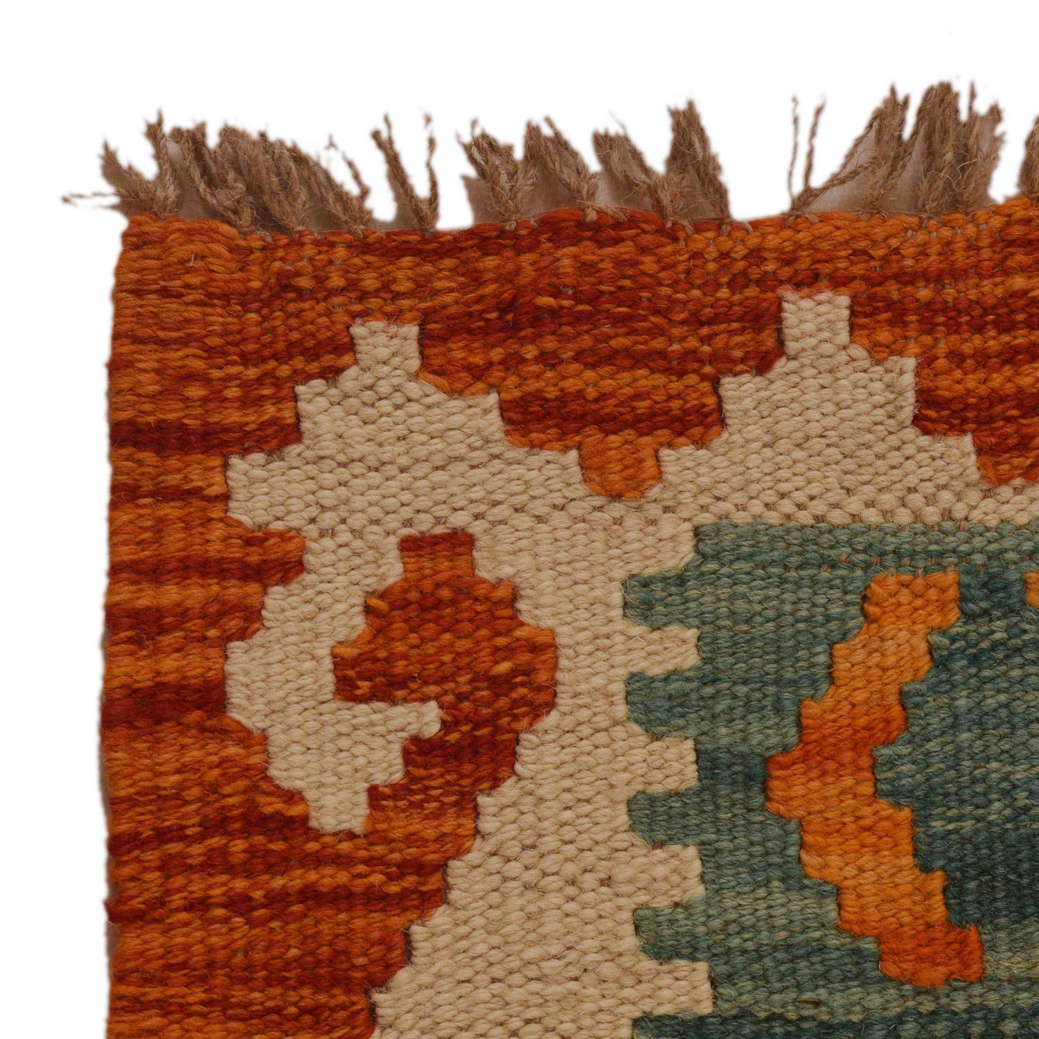 Handmade Vegetable Kelim 2' 9" x 3' 9" (ft) - No. P34892