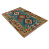 Handmade Vegetable Kilim 3' 11" x 5' 9" (ft) - No. P34895