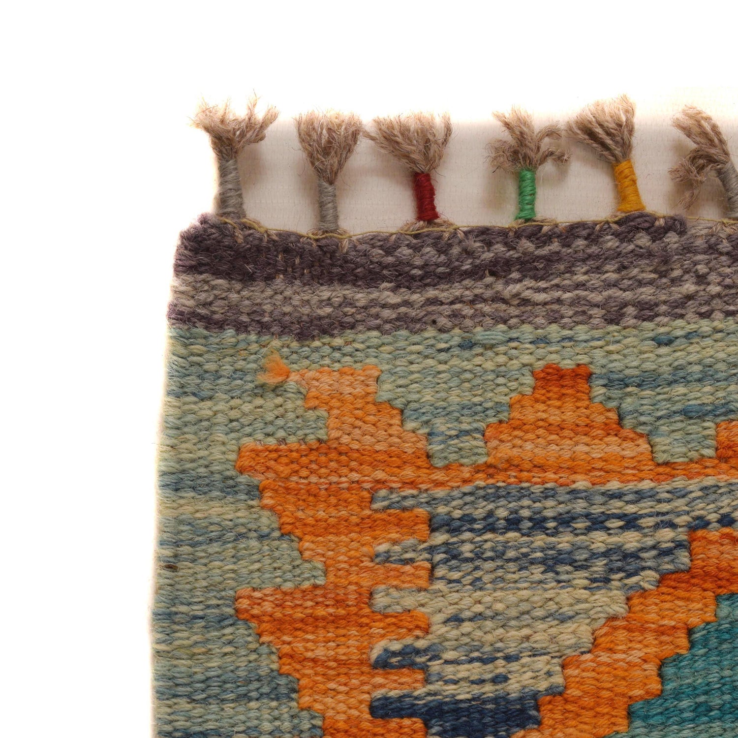 Handmade Vegetable Kilim 3' 11" x 5' 9" (ft) - No. P34895