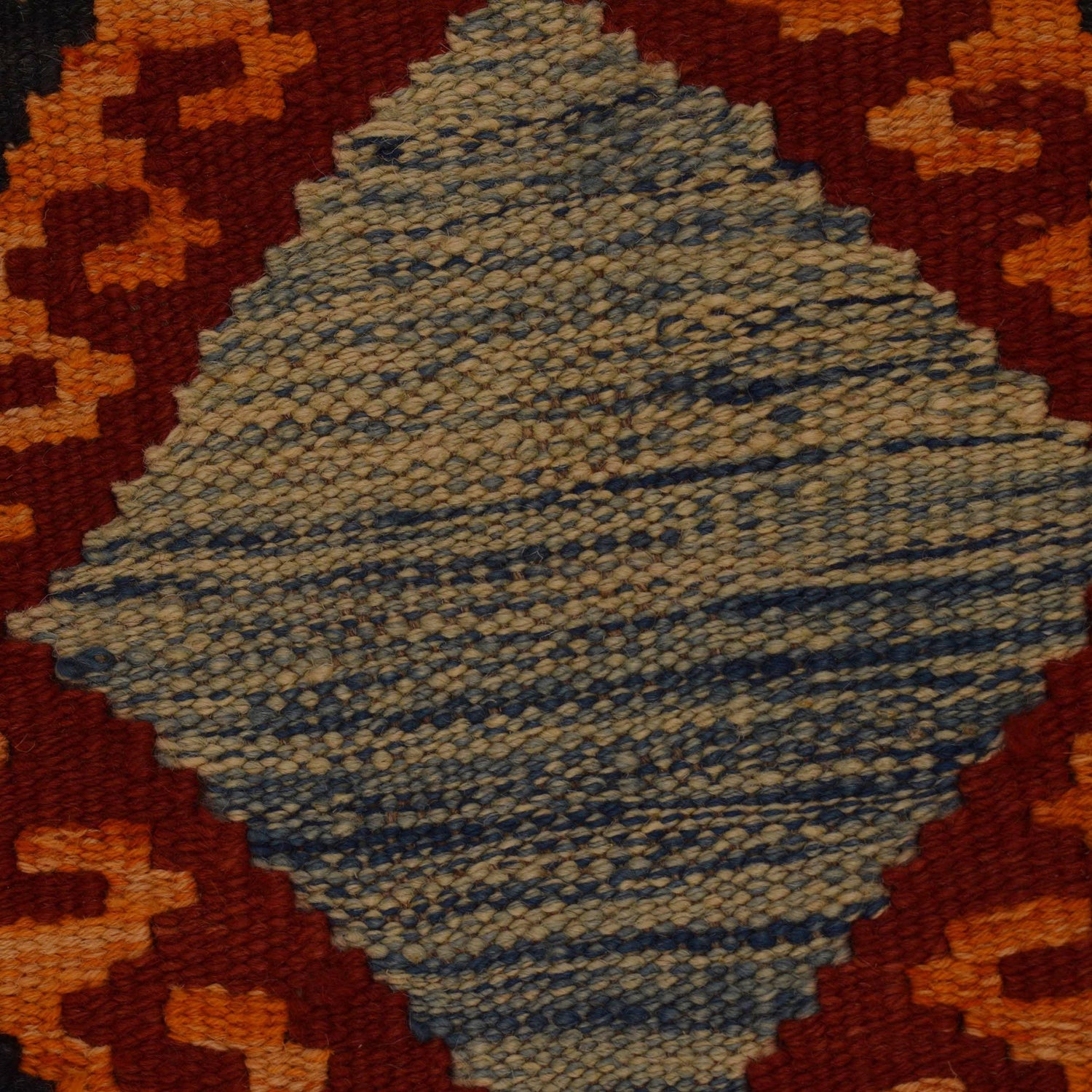Handmade Vegetable Kilim 3' 11" x 5' 9" (ft) - No. P34895