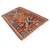 Handmade Vegetable Kilim 4' 0" x 6' 1" (ft) - No. P34900