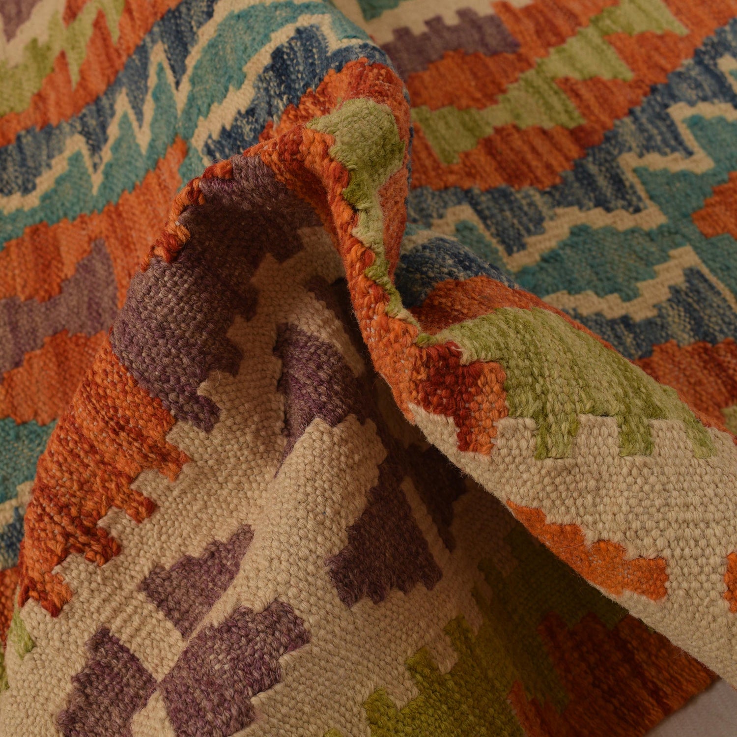 Vegetable Kilim Runner 2' 10" x 9' 2" (ft) - No. P34904