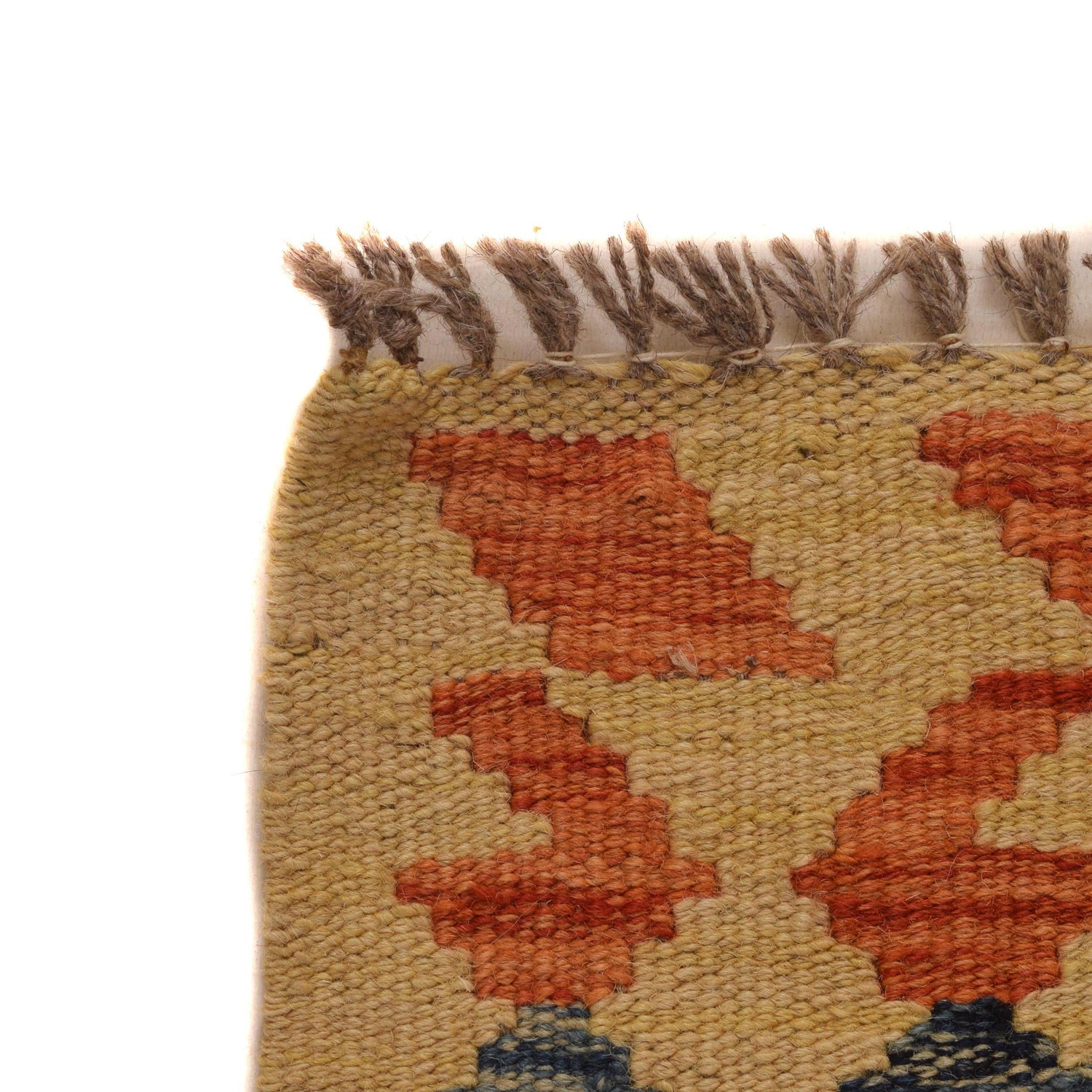 Handmade Vegetable Kelim 2' 9" x 4' 1" (ft) - No. P34911