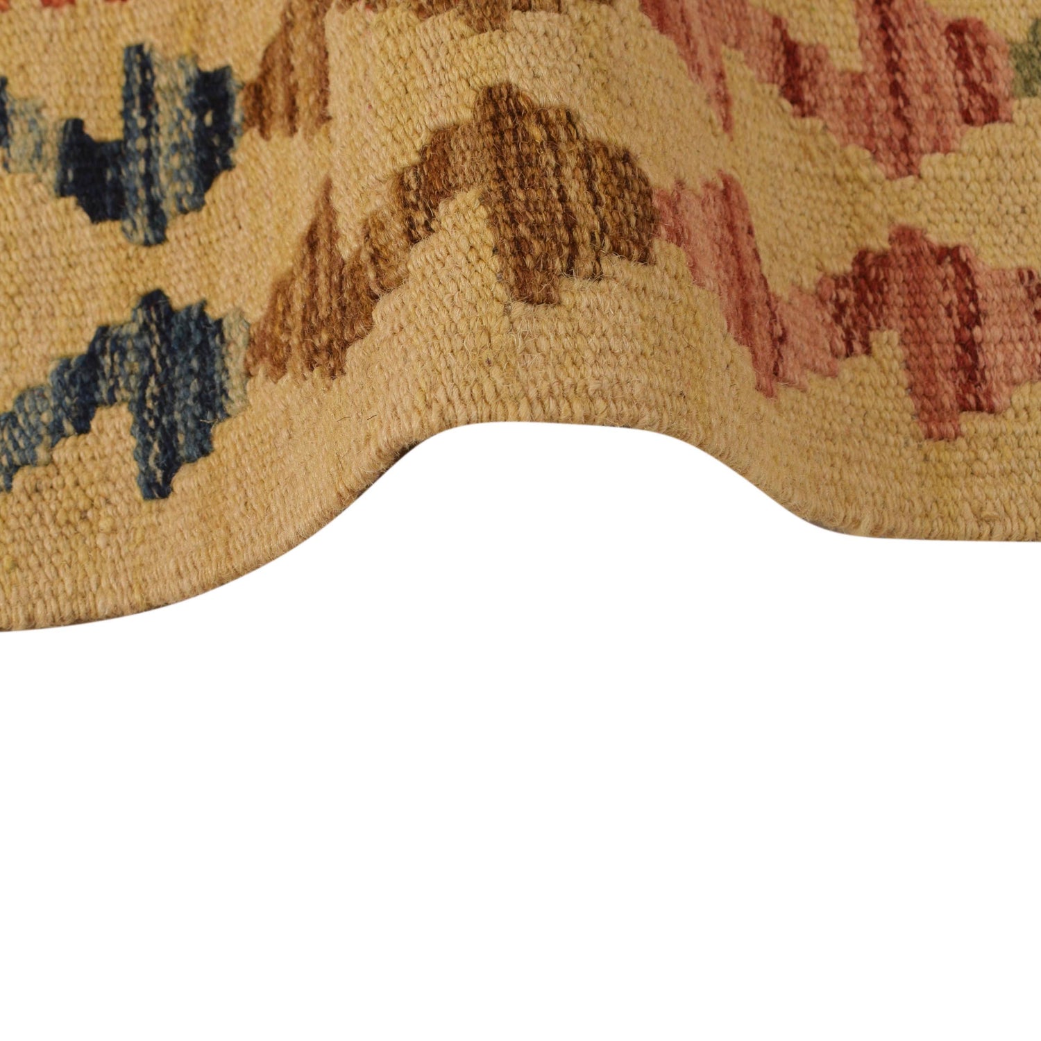 Handmade Vegetable Kelim 2' 9" x 4' 1" (ft) - No. P34911