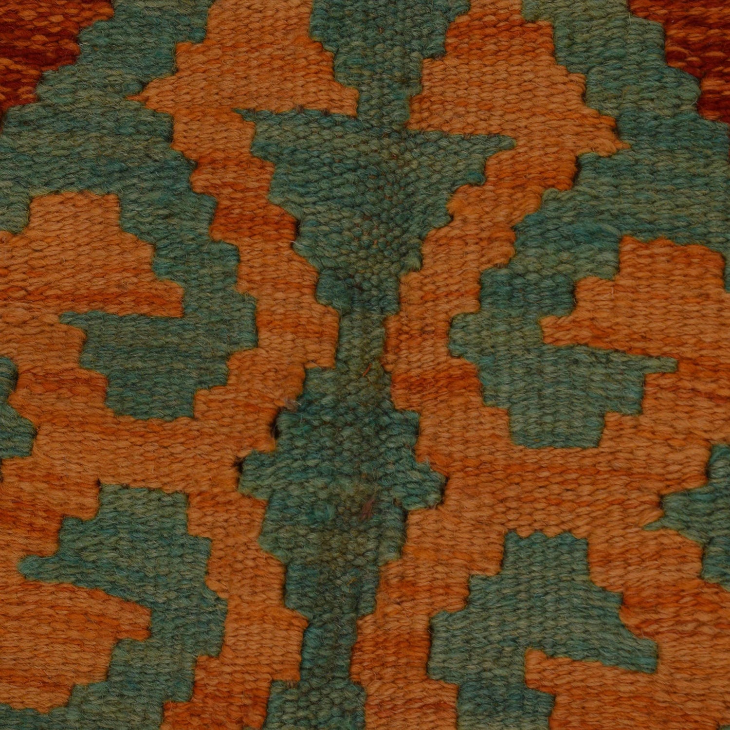 Handmade Vegetable Kilim 5' 1" x 6' 9" (ft) - No. P34912