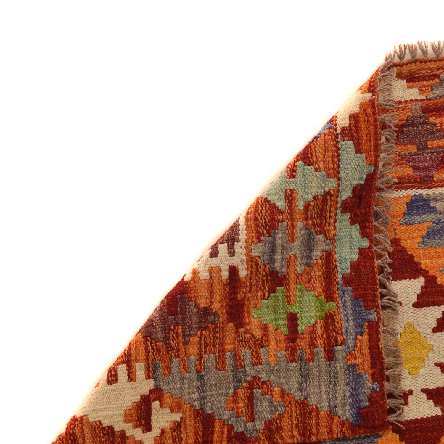 Handmade Vegetable Kilim 2' 9" x 4' 3" (ft) - No. P34914