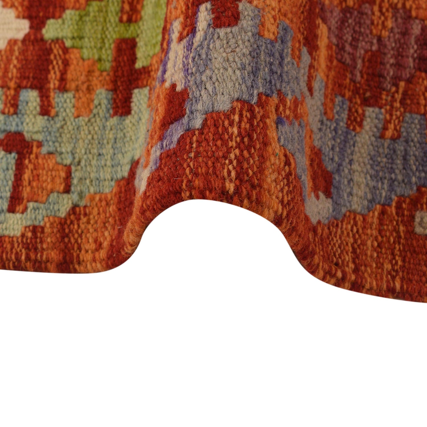 Handmade Vegetable Kilim 2' 9" x 4' 3" (ft) - No. P34914