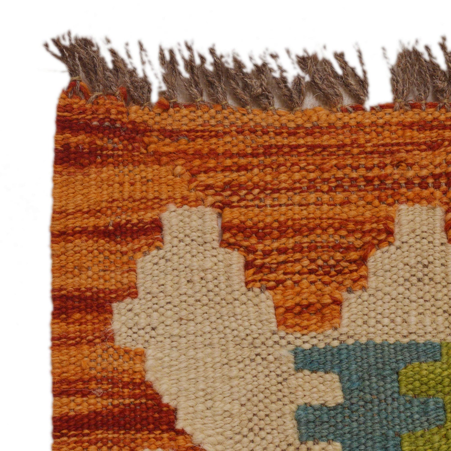 Vegetable Kelim Runner 2' 8" x 9' 7" (ft) - No. P34916