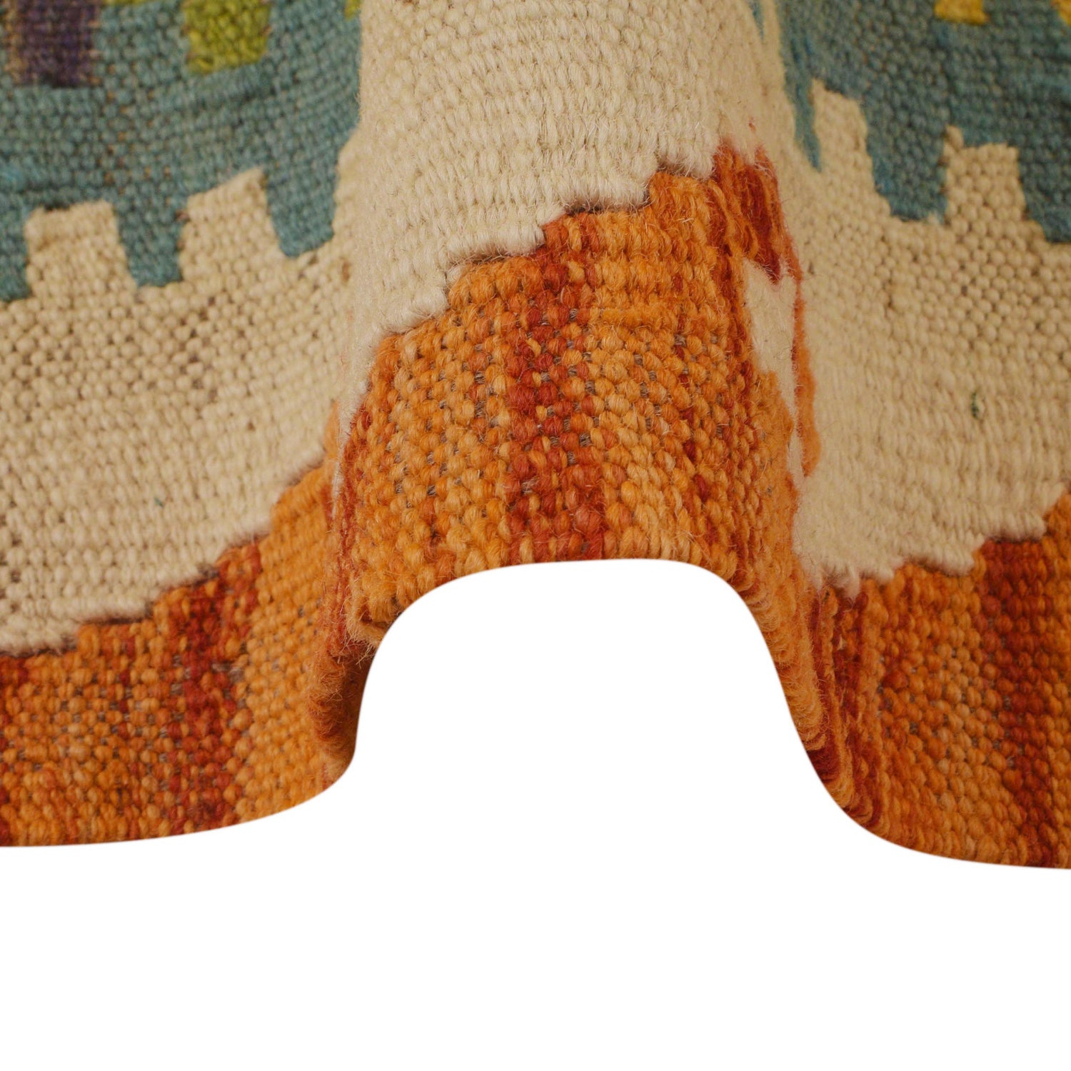 Vegetable Kelim Runner 2' 8" x 9' 7" (ft) - No. P34916