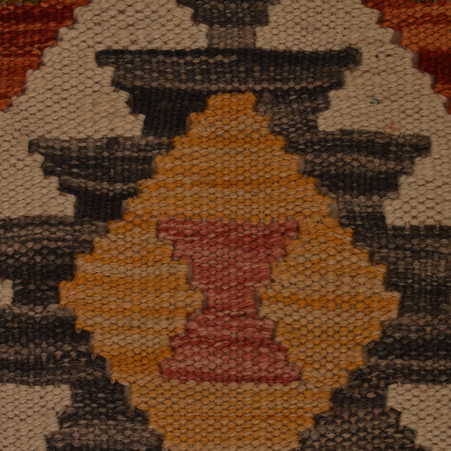 Vegetable Kilim Runner 2' 3" x 9' 10" (ft) - No. P34918