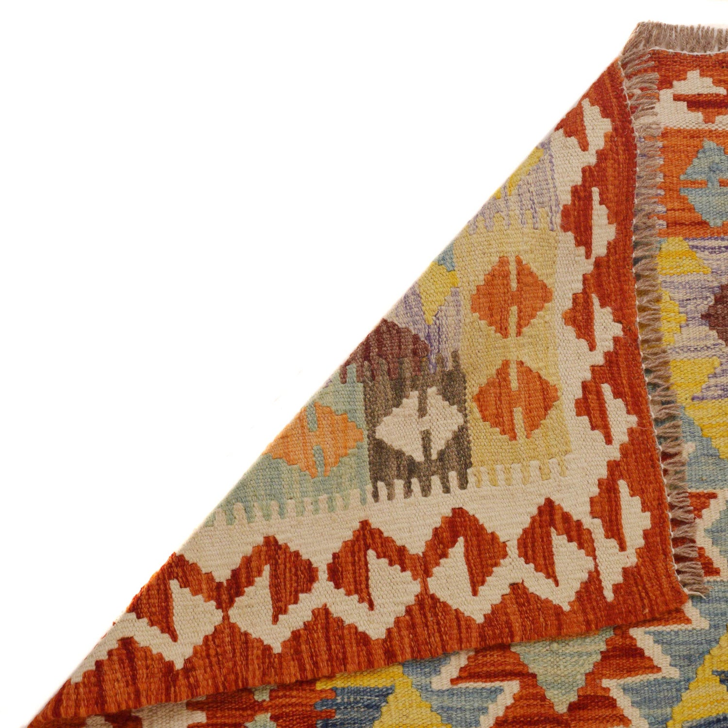 Vegetable Kelim Runner 2' 6" x 9' 5" (ft) - No. P34921