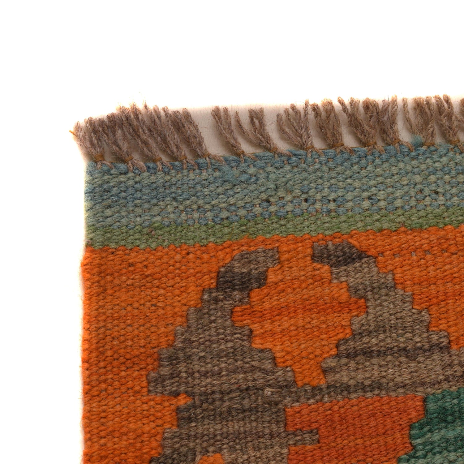 Vegetable Kelim Runner 2' 9" x 9' 6" (ft) - No. P34922