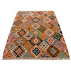 Handmade Vegetable Kilim 4' 5" x 5' 9" (ft) - No. P34931